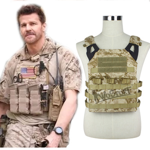 navy seals海豹突击队aor1野战jpc战术背心 mc迷彩尼龙快穿防护甲