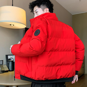 小个子男装本命年属牛衣服外套成熟稳重过年穿搭棉服2021爆款网红