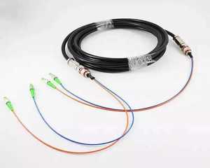 ST SC LC APC 3M单模四心芯防水尾缆尾纤基站光缆是室外防水缆