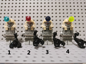 lego乐高 电影工作室系列人仔 hrf007 木乃伊 1383