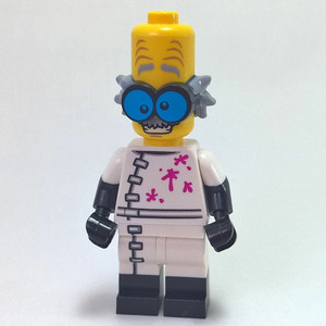 乐高lego 抽抽乐第十四季 71010 #3 疯狂科学家 人仔