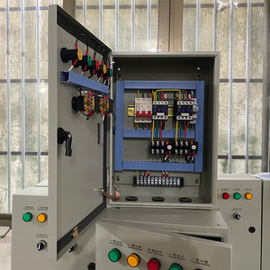 定制水泵控制箱风机排污潜水控制柜一用一备手自动电机浮球启动箱