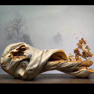 天然根雕
