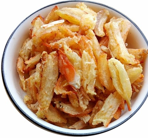 北海特产野生梭子花蟹肉干蟹腿蟹钳蟹脚肉螃蟹肉干蟹肉棒干货250g