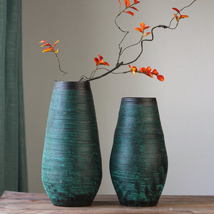再漫新中式古典陶瓷花瓶客厅干花插花博古架禅意装饰品摆件陶罐