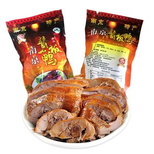 清真回族熟食南京烤鸭秘制酱板鸭450g半只800g1000g整只传统美味