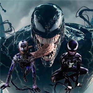 000人付款淘宝漫威女蜘蛛侠格温蛛丝反毒液共生体cosplay紧身高衩运动