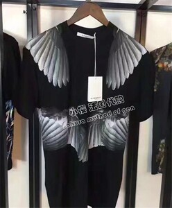 givenchy纪梵希 天使之翼翅膀 男女同款短袖t恤