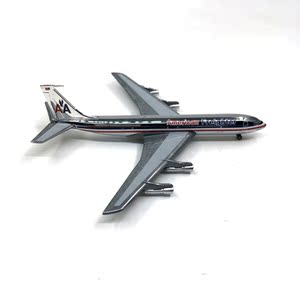 1:400微瑕疵geminijets 波音707美国航空合金客机民航机飞机模型