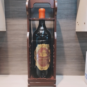 000人付款淘宝奥松龙船干红葡萄酒10斤装礼盒装摆件