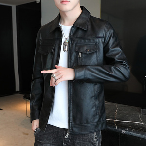 木三福uxe原创潮牌工作室江南e的衣柜男装三川一禾 皮衣男 外套