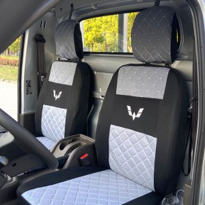 五菱小卡座套荣光小卡荣光新卡之光单排双排小货车专车专用座椅套