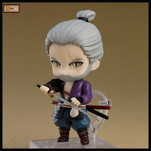 libra466044703淘宝日版gsc 巫师3 粘土人 狂猎 杰洛特 白狼 q版