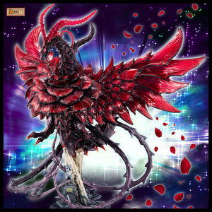 日本代购megahouse mh awm 游戏王5ds 黑玫瑰龙 黑蔷薇龙日版手办