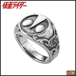 日本代购 BANDAI 万代 少年假面骑士队 银戒指指环