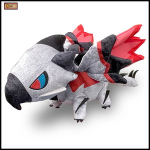 日本代购卡普空 capcom 怪物猎人崛起mhr 天彗龙红色彗星毛绒公仔