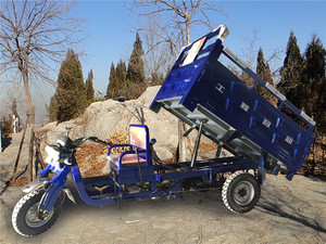 汽油三轮摩托车175风冷助力全新农用货运三轮摩托车燃油自卸翻斗