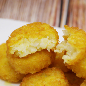 圆薯饼2kg 美式薯饼德克士炸薯条冷冻薯块土豆块冷冻薯片油炸小吃