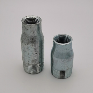 消防喷淋头专用底座加长短管外丝dn25内丝15变径大小头延长管接头