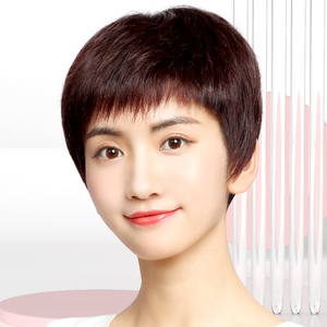 短款女士假发