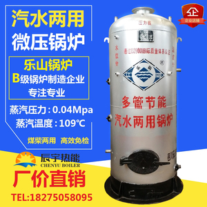 厂家直销四川乐山乐锅锅炉燃煤柴生物质常压汽水蒸汽热水两用精品