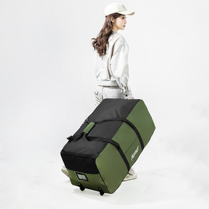学生住校行李包超大容量可折叠托运袋住宿生装被子收纳旅行带轮子
