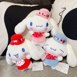 日单正版 furyu 2023景品 三立鸥大耳狗 玉桂狗毛绒公仔玩偶18cm