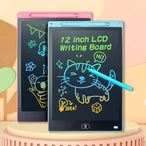 液晶手写板涂鸦彩色绘画板LCD电子小黑板儿童家用写字板