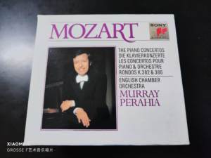 莫扎特钢琴协奏曲全集 佩拉西亚 Mozart Perahia 奥地利Sony 12CD