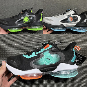 安踏儿童男女童ufo4.0跑鞋2022秋款跑步鞋旋钮扣运动鞋312235588