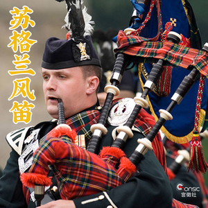 苏格兰风笛风袋管bagpipe高地风琴红木专业表演小众乐器舞台演出
