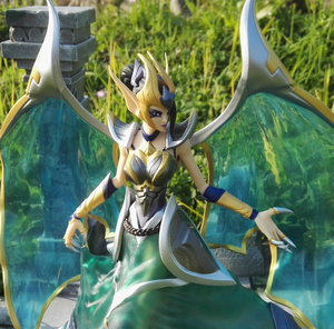 英雄联盟 lol 手办胜利女神 堕落天使莫甘娜手办模型公仔礼物大号