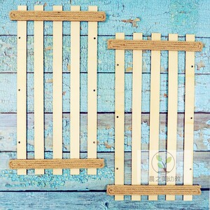 幼儿园森系田园手工环创材料区角标语规则牌diy创意木条吊饰装饰