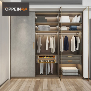 欧派整体衣柜定制衣柜摩登新贵简约家具卧室衣帽间衣帽柜子组合