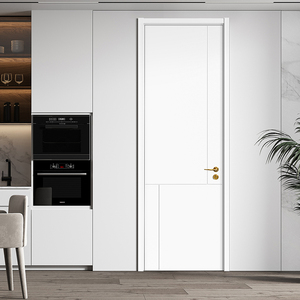 欧铂尼木门静音卧室房门隔音实木门家用室内门乐享家烤漆静音门