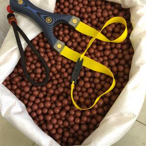 弹弓专用超硬泥丸安全弹丸一公斤包邮