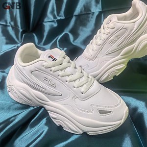 xjy3658淘宝fila斐乐2022冬季新款女子摩登休闲运动鞋增高珊瑚鞋