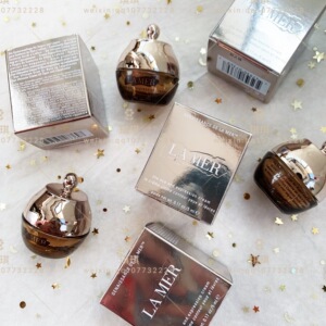 现货 美国lamer海蓝之谜焕采鎏金精华眼霜5ml抗皱去眼纹中小样3ml