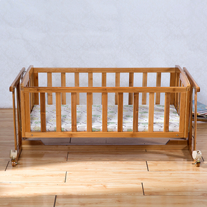 婴儿床竹制