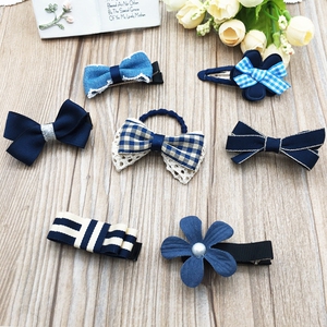 包邮热销韩国儿童发饰头饰经典小七系列发夹发卡发饰品套装生日礼