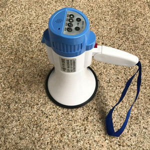 银河yh1288手持小喇叭 宣传叫卖喊话器 导游扩音器录音锂电池