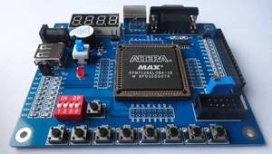 Altera CPLD EPM7128SLC84開發板（可帶USB下載器、1602液晶