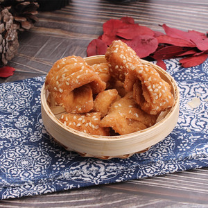 三件包邮山东淄博博山景德东秋叶酥糕点点心500克一斤装