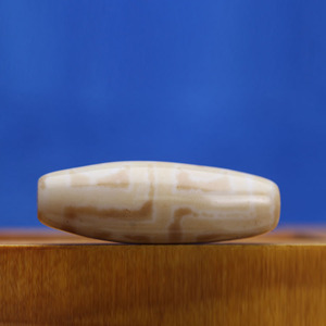 西藏天然玛瑙 至纯白毫地门四眼天珠 48*16mm超顶项链吊坠 锁骨链