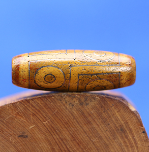 西藏天然至纯金龙血玉 老矿玛瑙玉髓 掐丝六眼天珠 项链吊坠手串