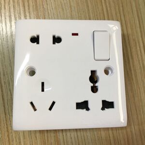 多孔插座万能插座曼科j30系列86型明暗装家装插座