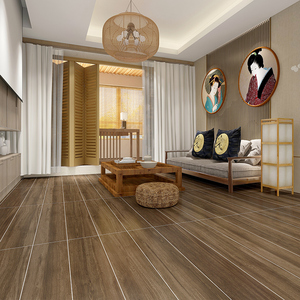 通体全瓷日式木纹砖200x1000仿实木地砖房间卧室阳台防滑地板砖