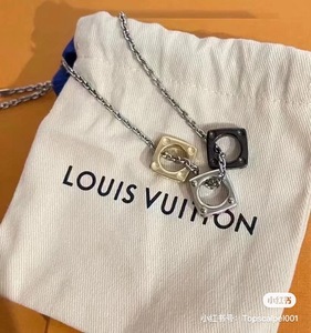 阿段代购 2022新款 lv/路易威登 monogram bold 三色 项链 m00675