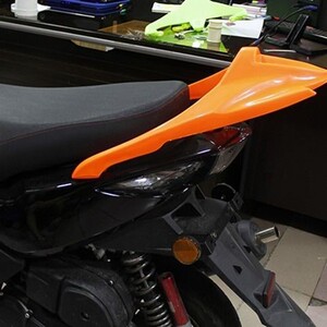 【鬼火改装尾翼】一二代gy6加长鲨鱼尾翼驼峰 福喜 巧格 铁后尾翼