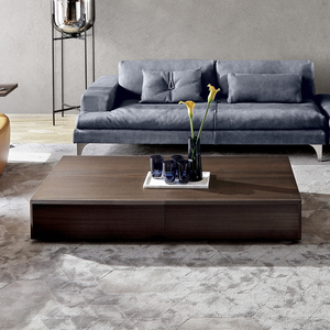 pusu普术家具米德茶几客厅储物长几意式极简现代大小户型茶桌新品